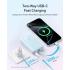 Anker Portable Charger, 10,000mAh 30W Power Bank, USB-C in and Out Fast Charging Battery Pack, Travel Essential Phone Power Bank, for iPhone 17/16/15, iPad, MacBook, Galaxy, Google, and More - Blue